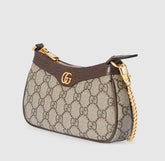 Ophidia mini bag Beige and ebony supreme color
