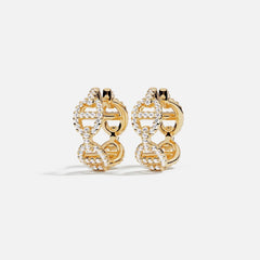 MAILLE MARINE HOOP EARRINGS