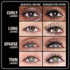 Tilbury
Exagger-eyes Volumizing and Curling Mascara