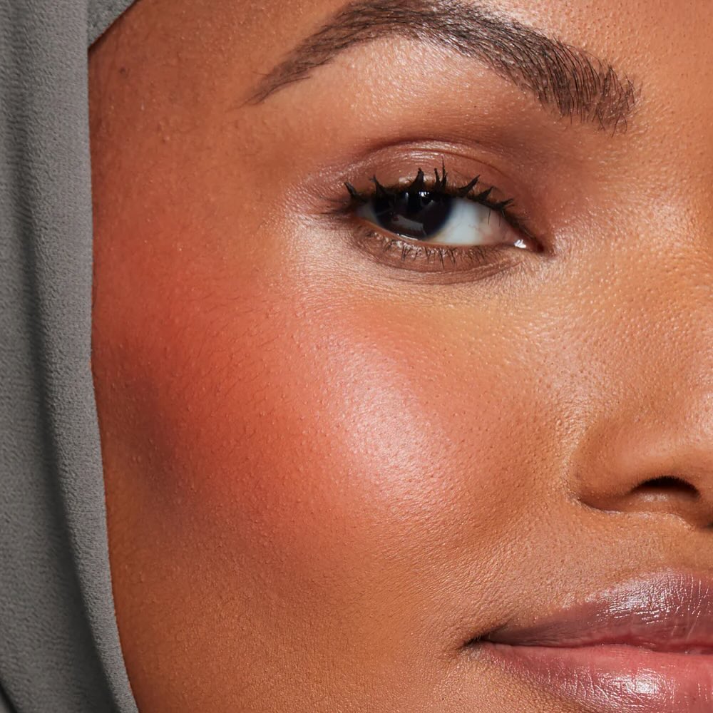 Satin matte blush