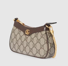 Ophidia mini bag Beige and ebony supreme color