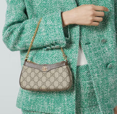 Ophidia mini bag Beige and ebony supreme color