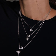 DOUBLE MÉTÉORITES NECKLACE