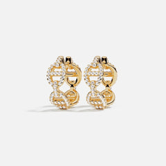 MAILLE MARINE HOOP EARRINGS