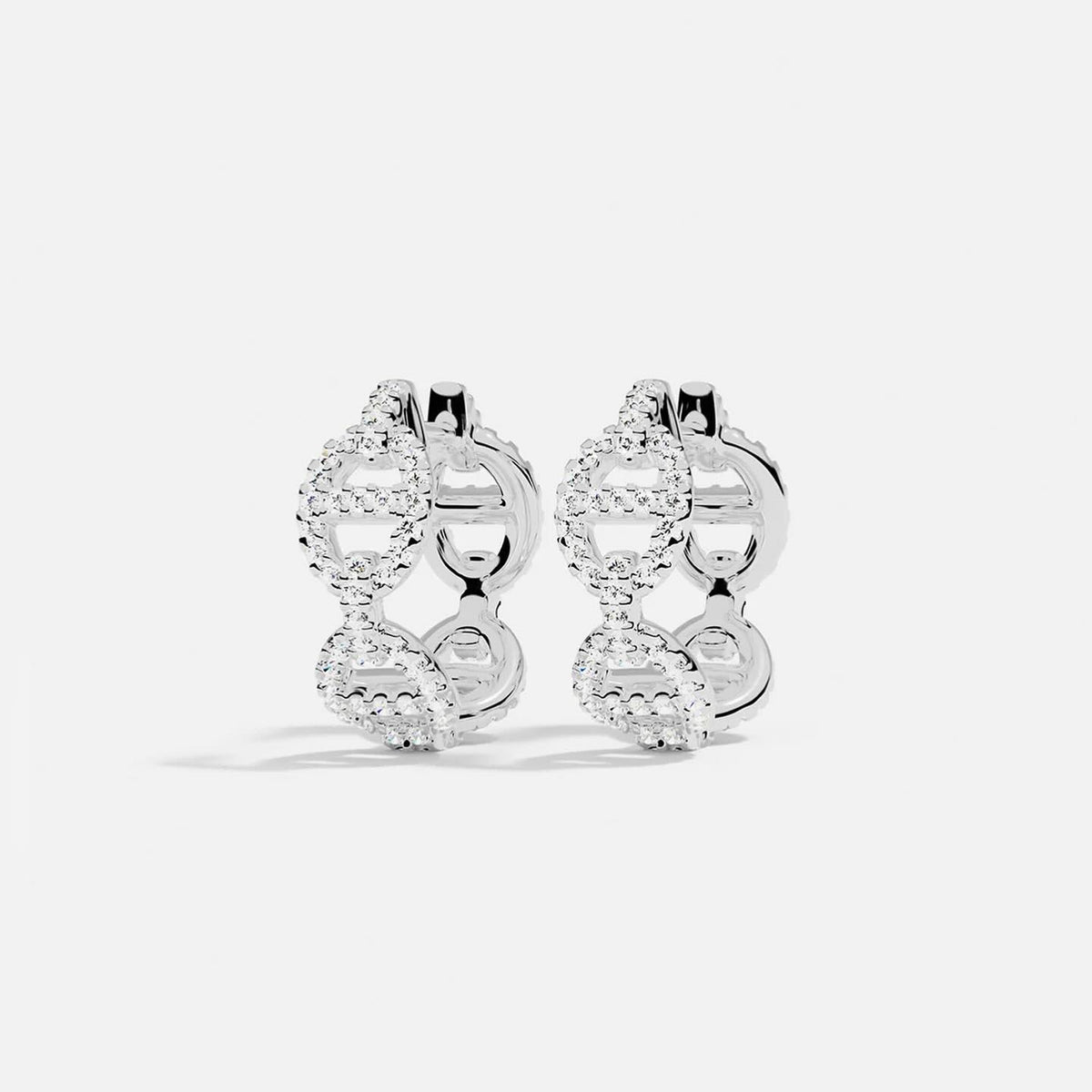 MAILLE MARINE HOOP EARRINGS