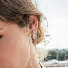 MAILLE MARINE HOOP EARRINGS