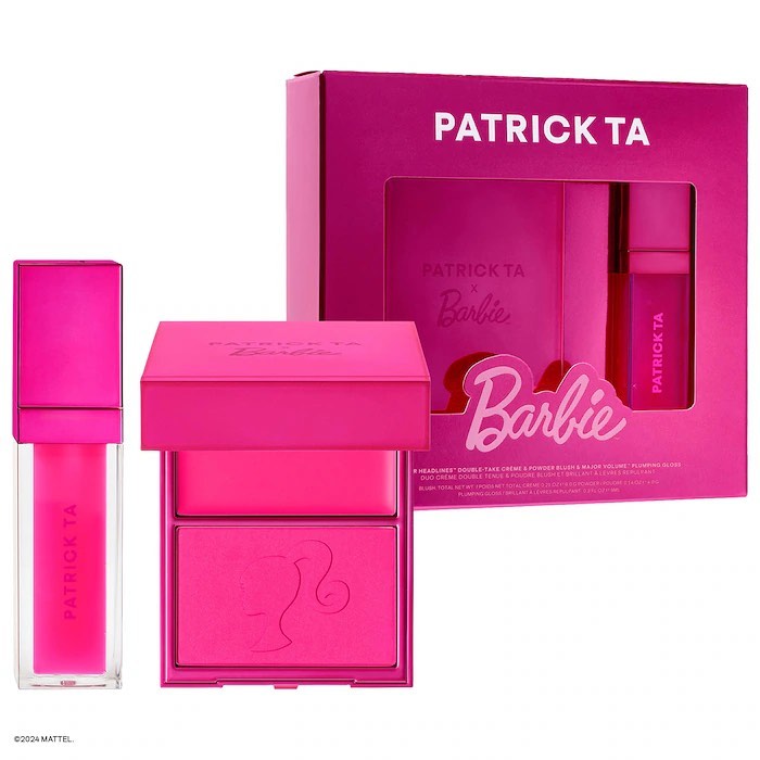 x Barbie™ Blush Duo and Lip Plumper Set ( limited edition )