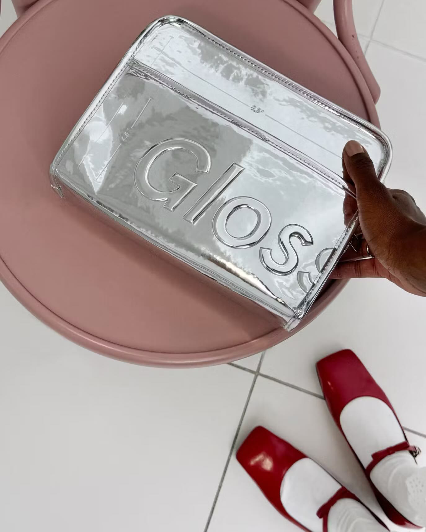 Chrome Beauty Bag Limited edition