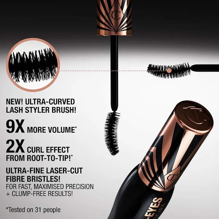 Tilbury Exagger-eyes Volumizing and Curling Mascara