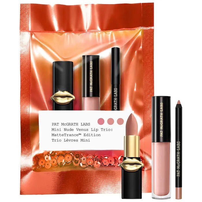 Mini Nude Venus Lip Trio—Mattetrance Edition