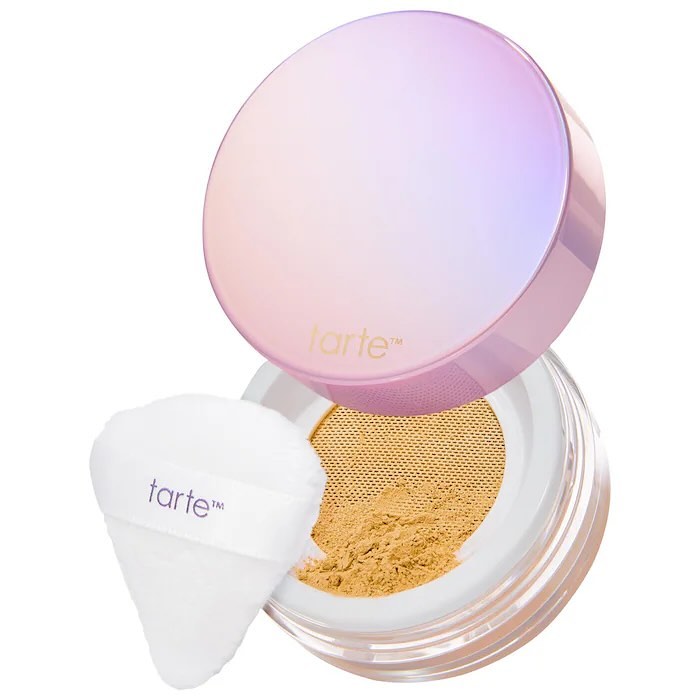 Creaseless setting & brightening powder