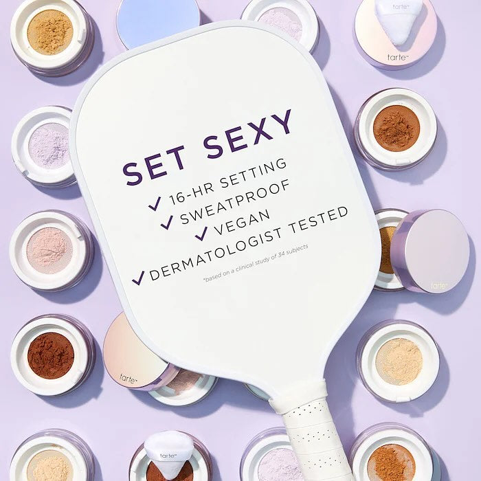Creaseless setting & brightening powder