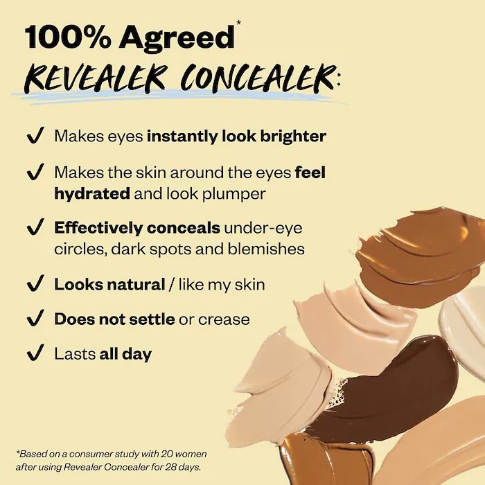 Revealer Super Creamy + Brightening Concealer
